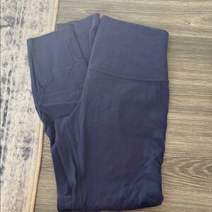 Navy Blue Lululemon Align Leggings 25”